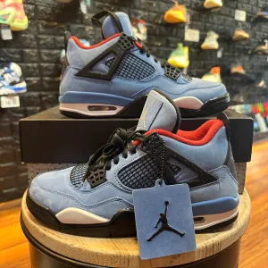 Air Jordan 4 Retro x Travis Scott 'Cactus Jack' - Gently Enjoyed (Used) Men 7.5