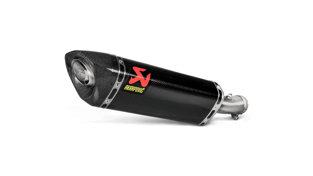 AKRAPOVIC S-K4SO6-APC Slip-On Line (Carbon) Kawasaki Z400 2019-2019