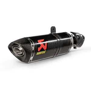 AKRAPOVIC S-K6SO7-ZC Muffler Slip-On Line (Carbon) for KAWASAKI Ninja ZX-6R 2024