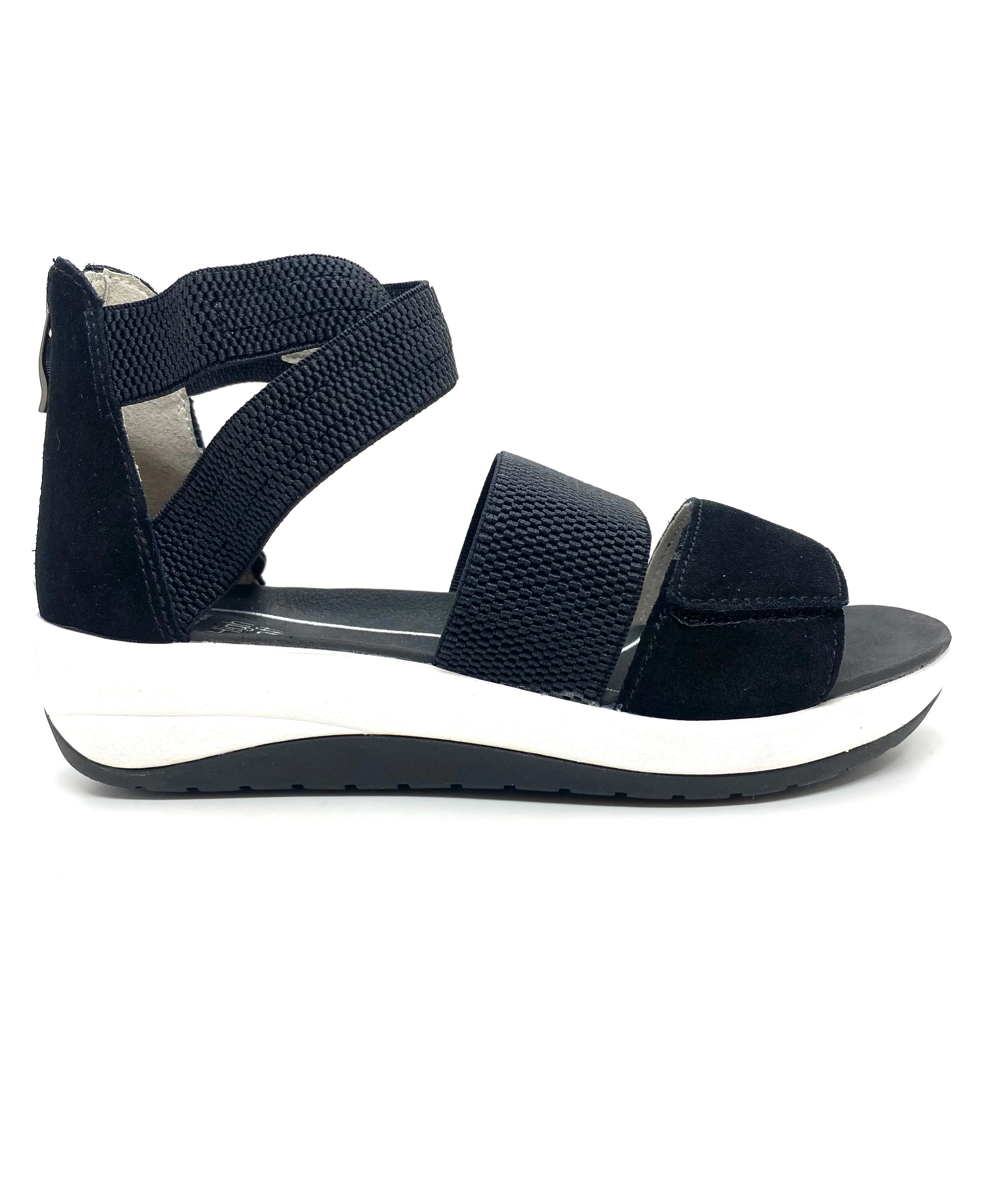 Ara Napoli Ladies Stretch Strap Closed Back Sandal