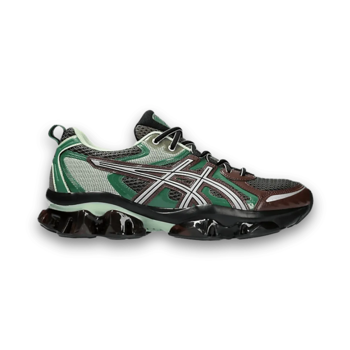 Asics Quantum Kinetic - Brown & Shamrock Green