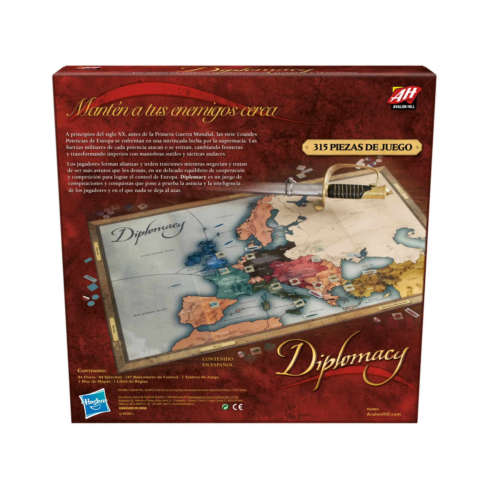 Avalon Hill Diplomacy (English Edition)