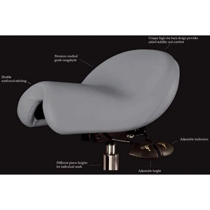 Bambach Saddle Chair | ErgoBack Back-Rest | SitHealthier