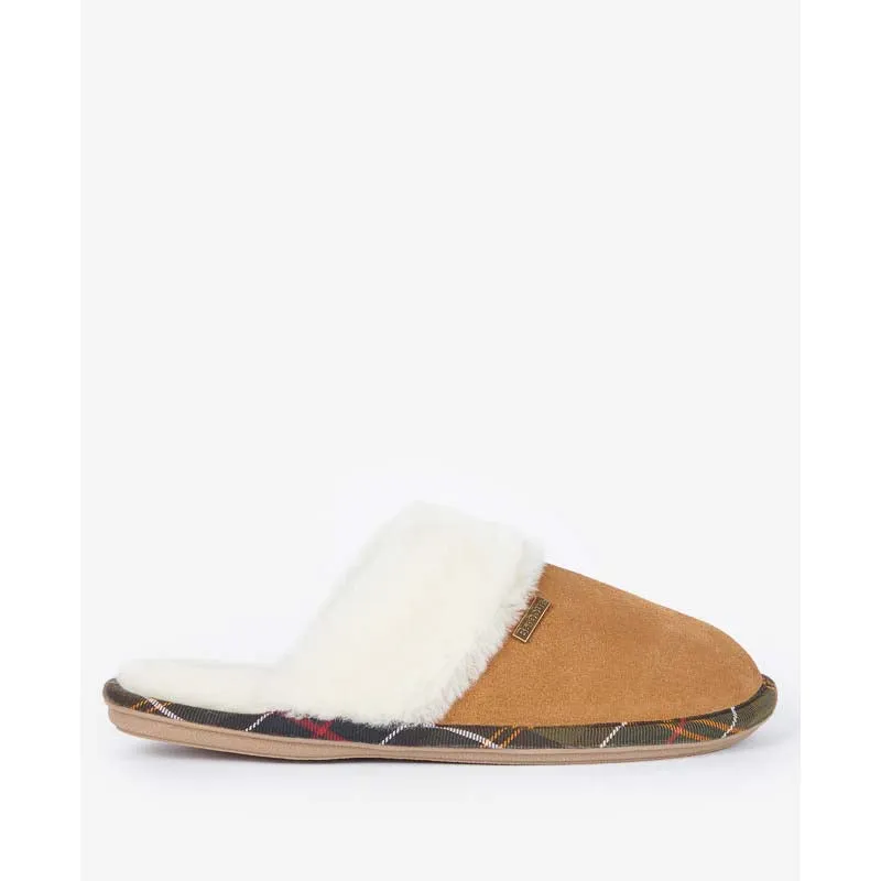 Barbour Ellery Ladies Slippers - Camel