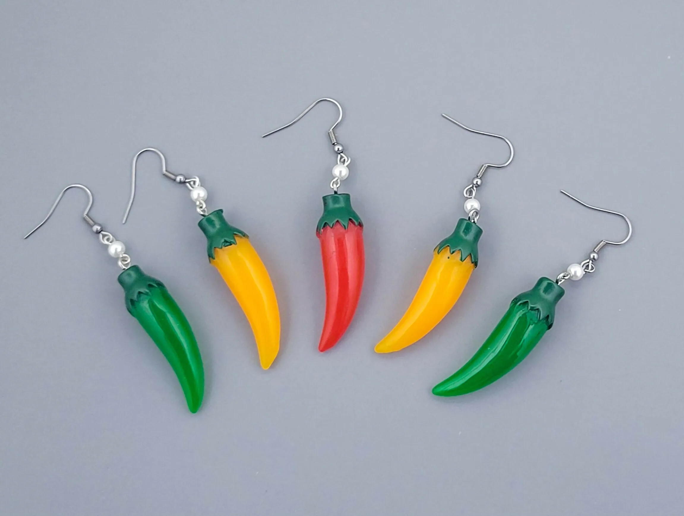 Barnyard Finds: Pepper Earrings