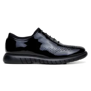 Belvedere Maxim in Black Rich Patent Leather Sneakers