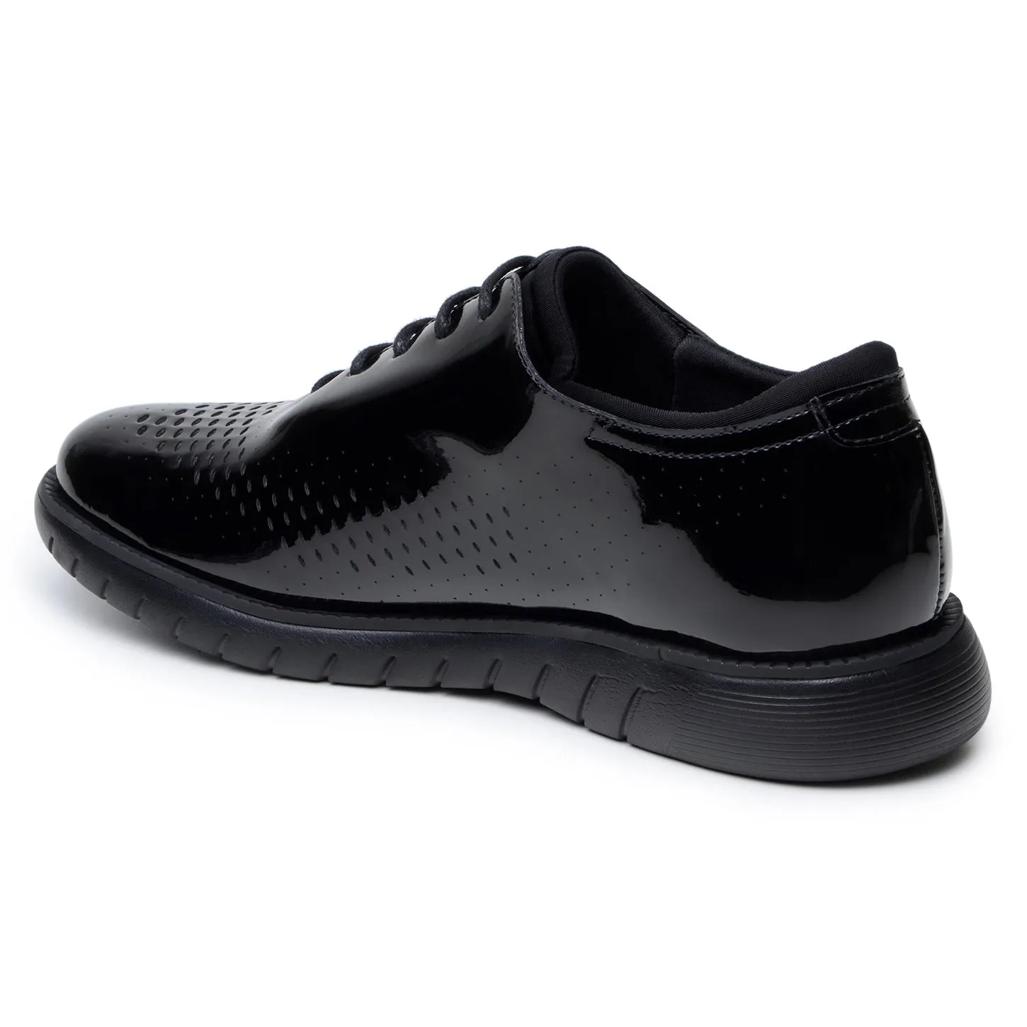 Belvedere Maxim in Black Rich Patent Leather Sneakers