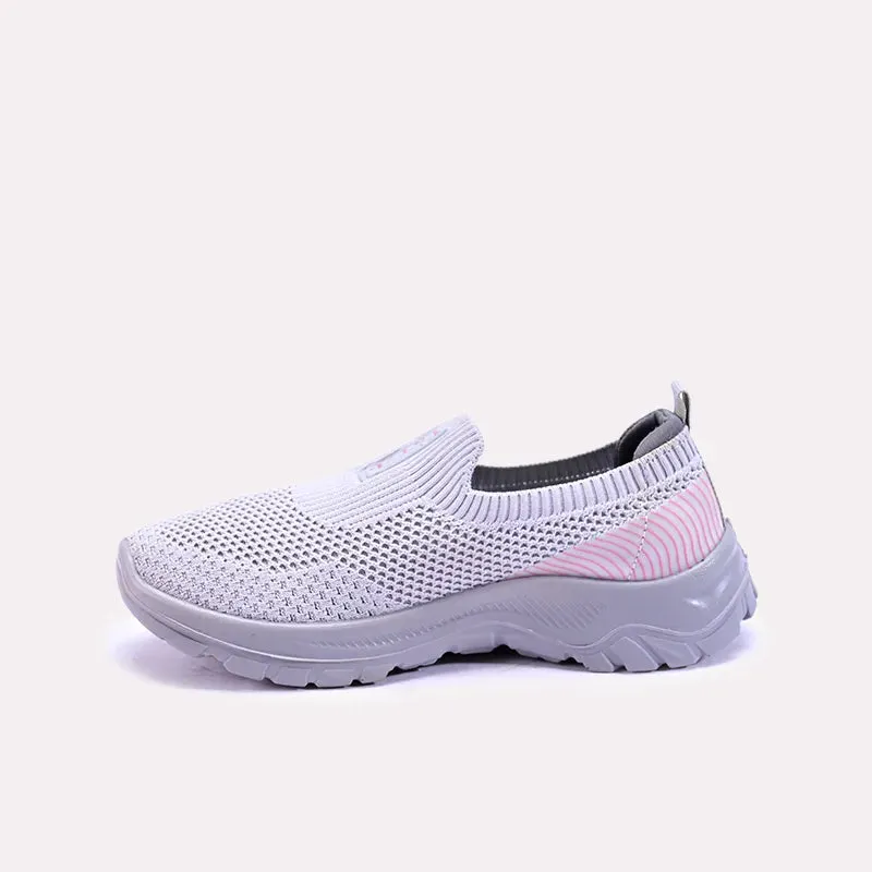 Callista Gray Slip On Sneakers 0440715