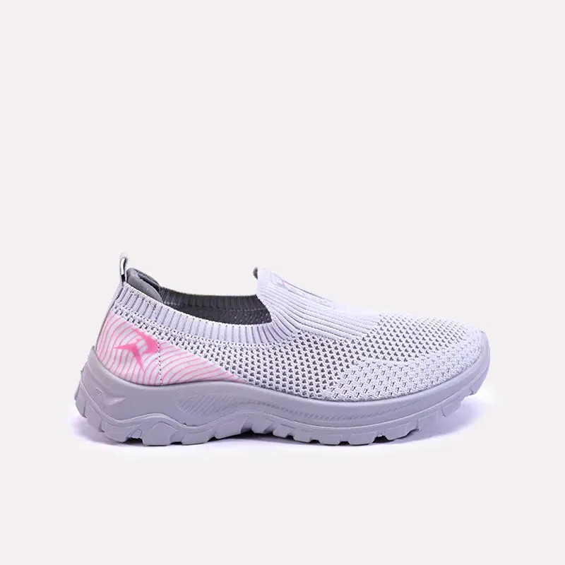 Callista Gray Slip On Sneakers 0440715