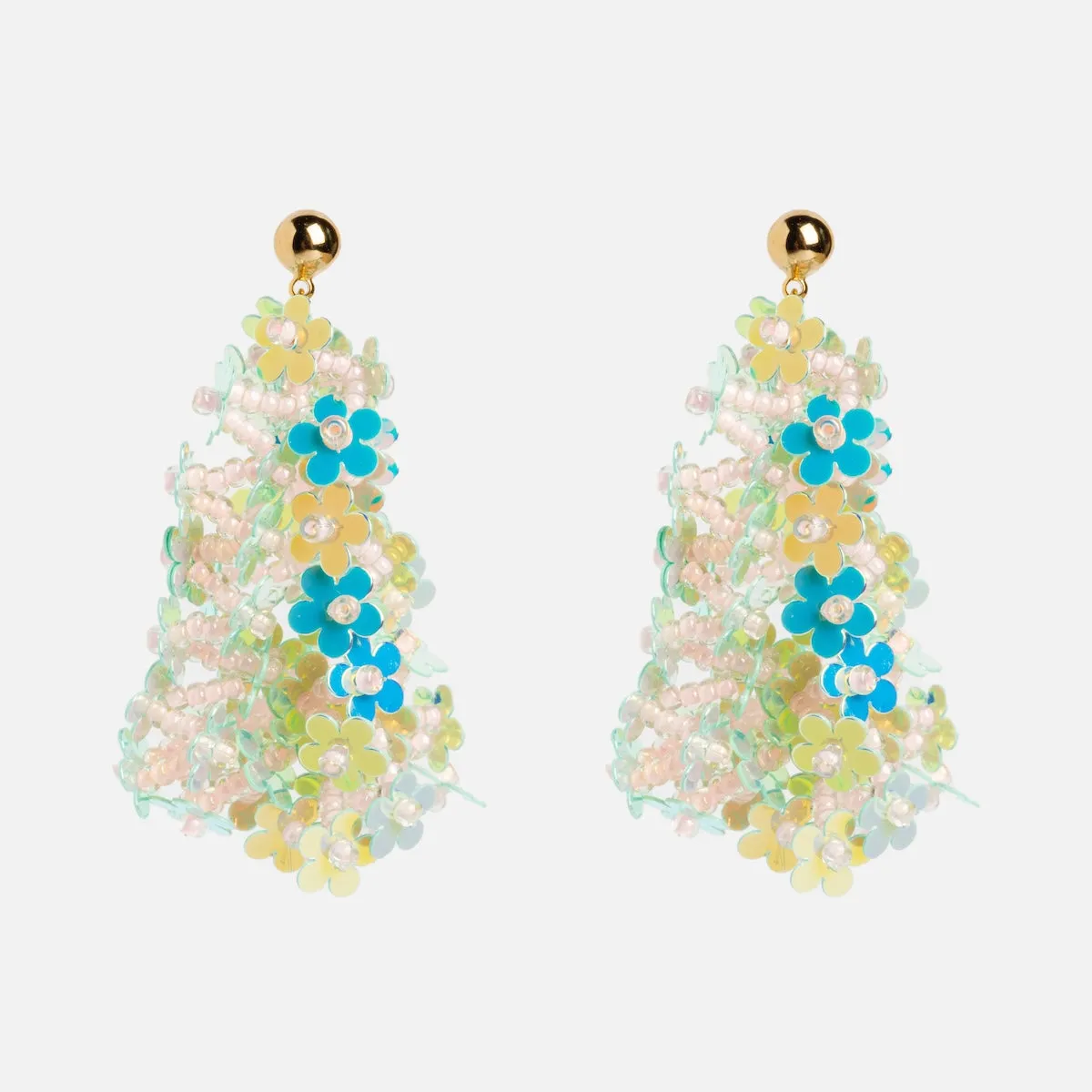 Cascading Flowers Earrings