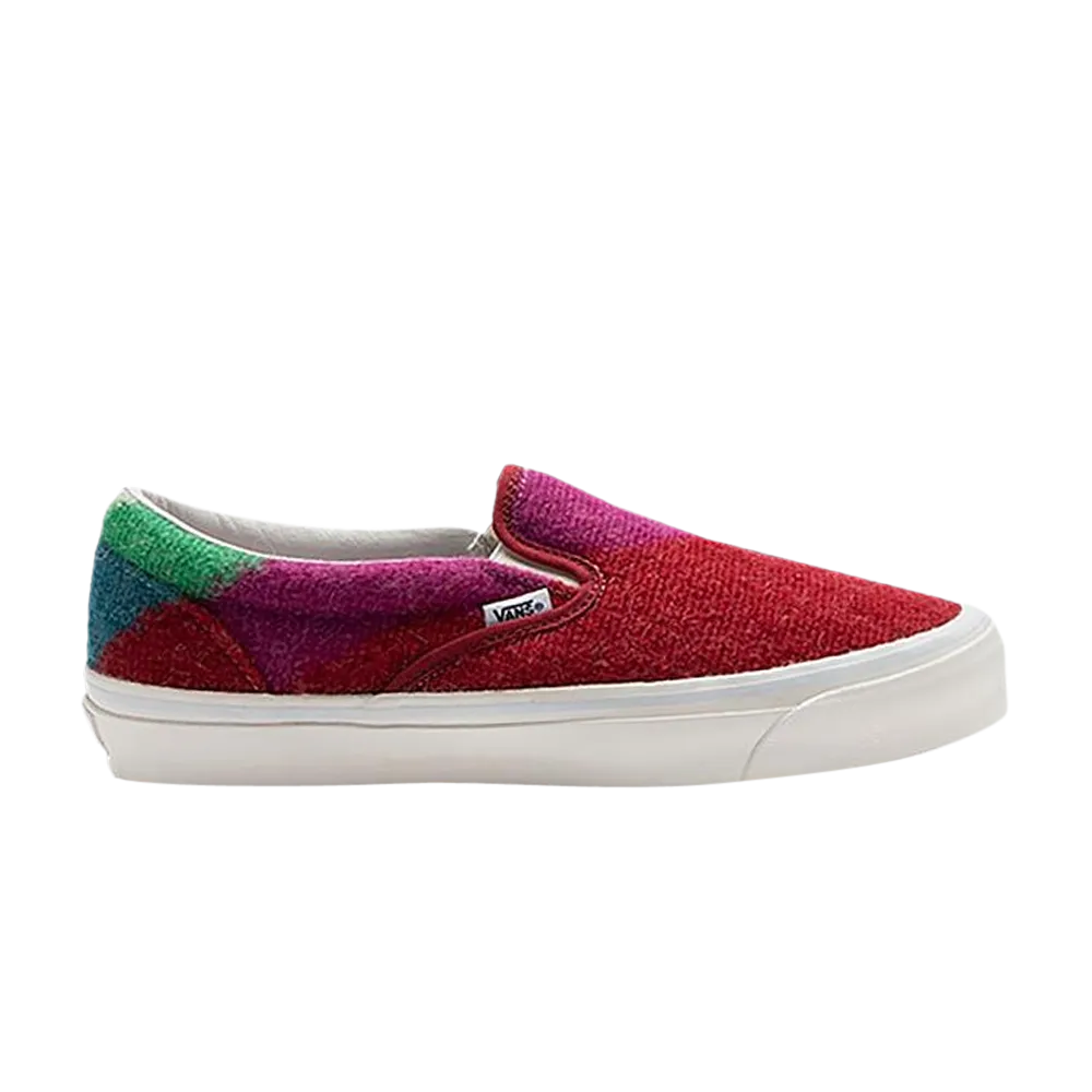 Concepts x OG Classic Slip-On LX Vans, Red