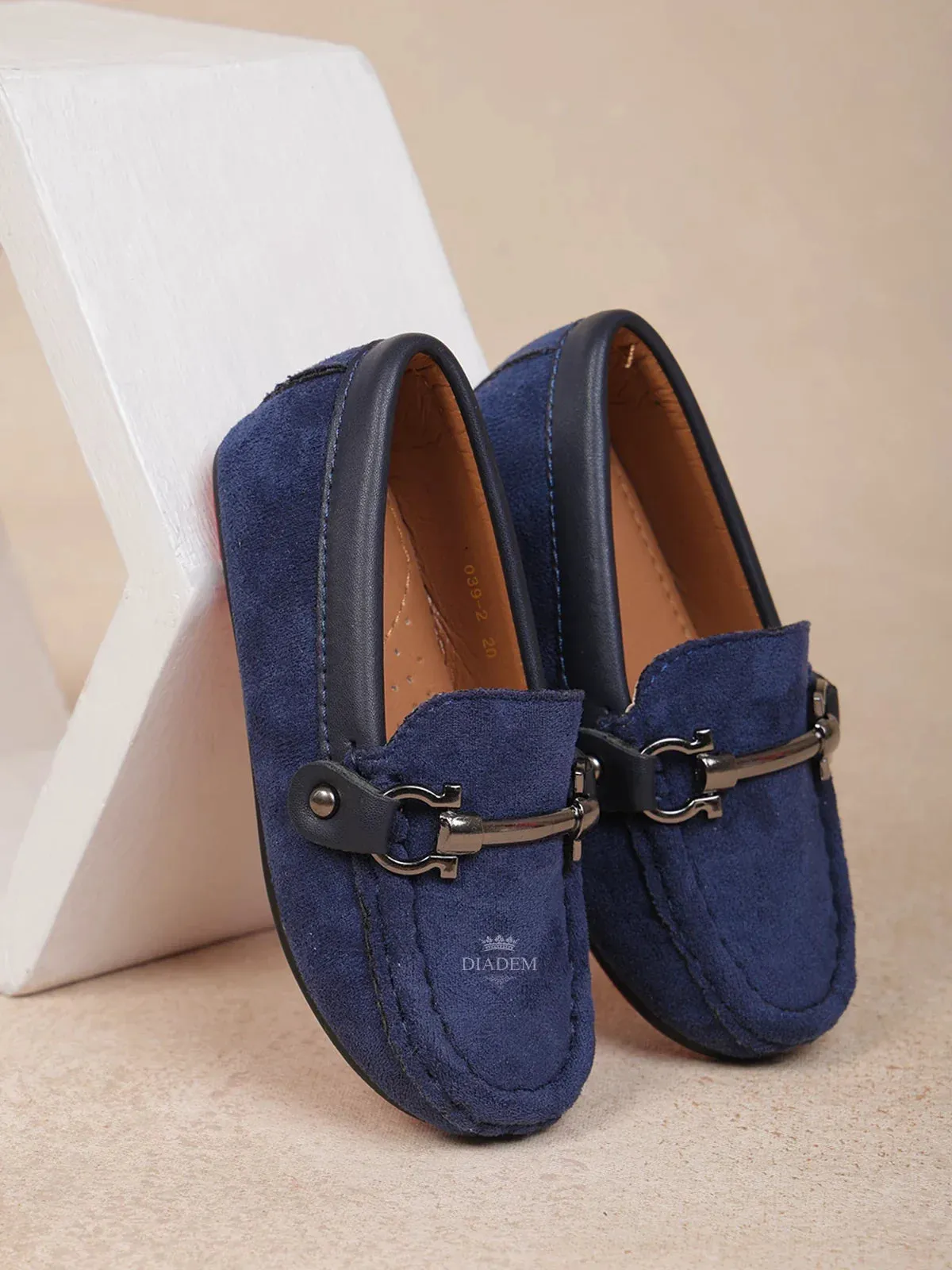 Dark Blue Casual Loafers for Boys