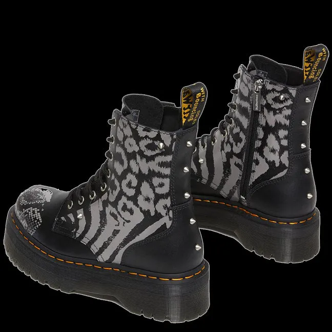 Dr Martens - 8 Eyelet Animal Jadon Boot