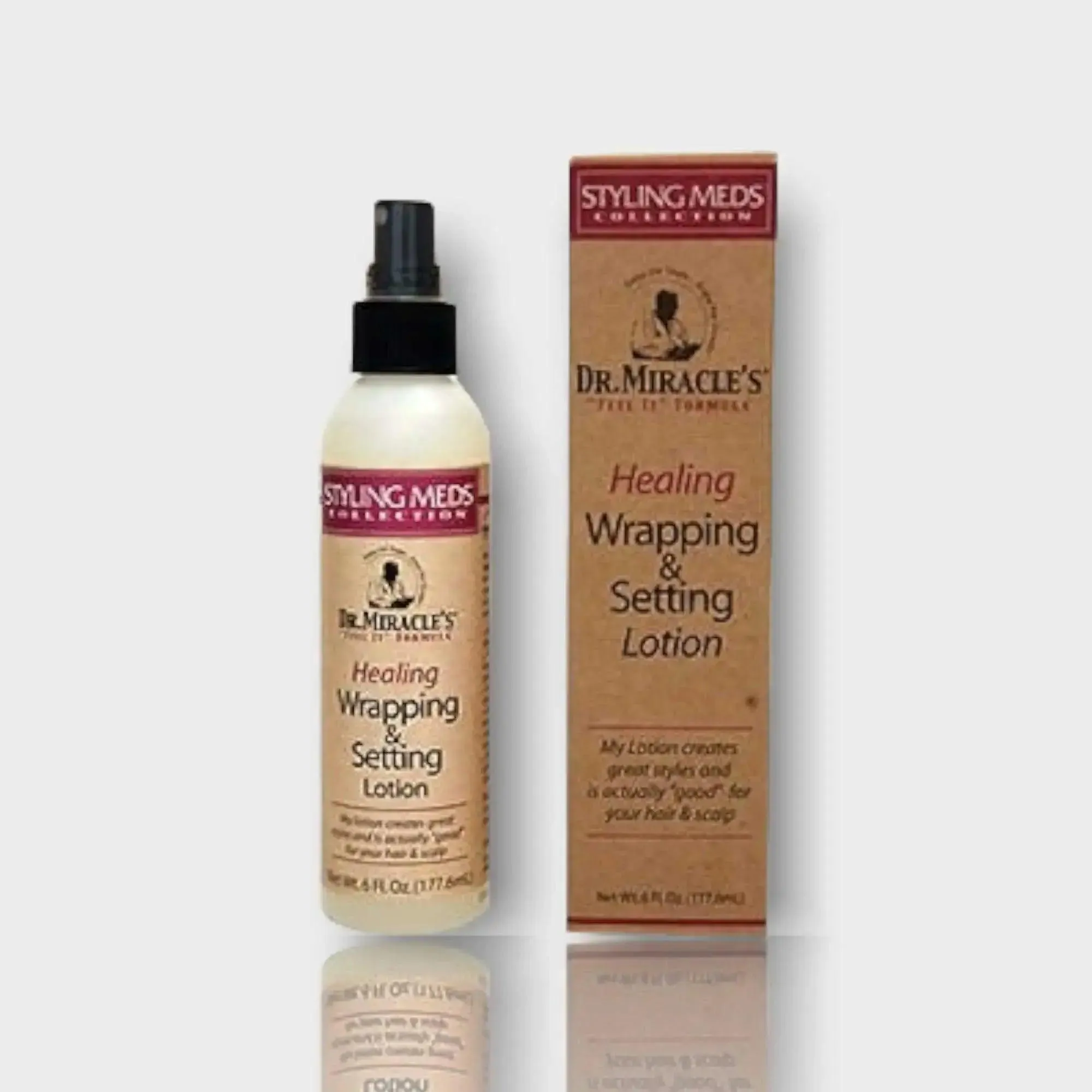 Dr. Miracles Style Meds Healing Wrapping & Setting Lotion