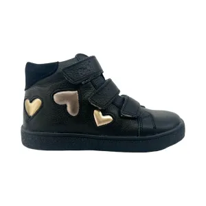 Emel Black Hearts Triple Velcro Sneaker