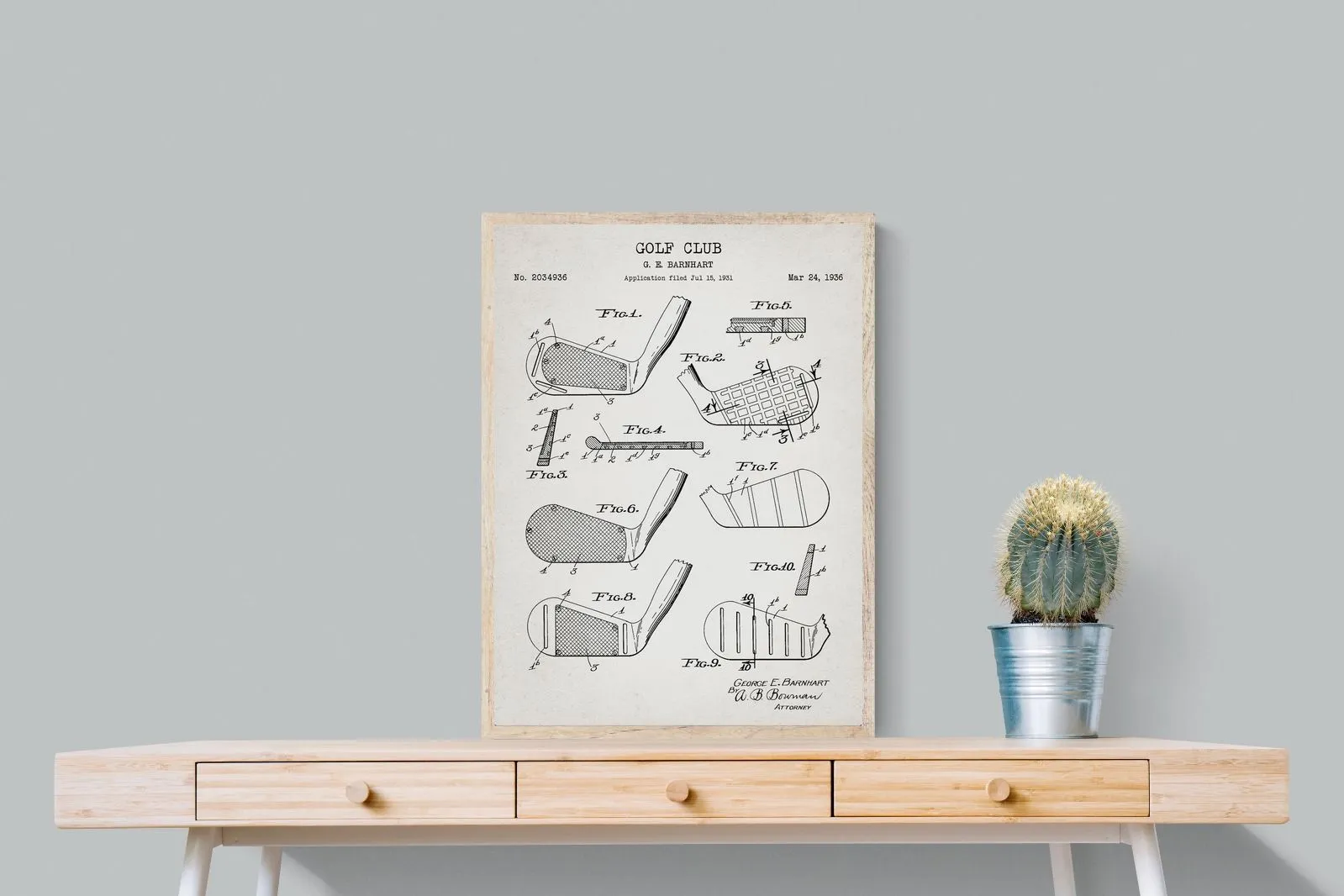 Golf Club Patent