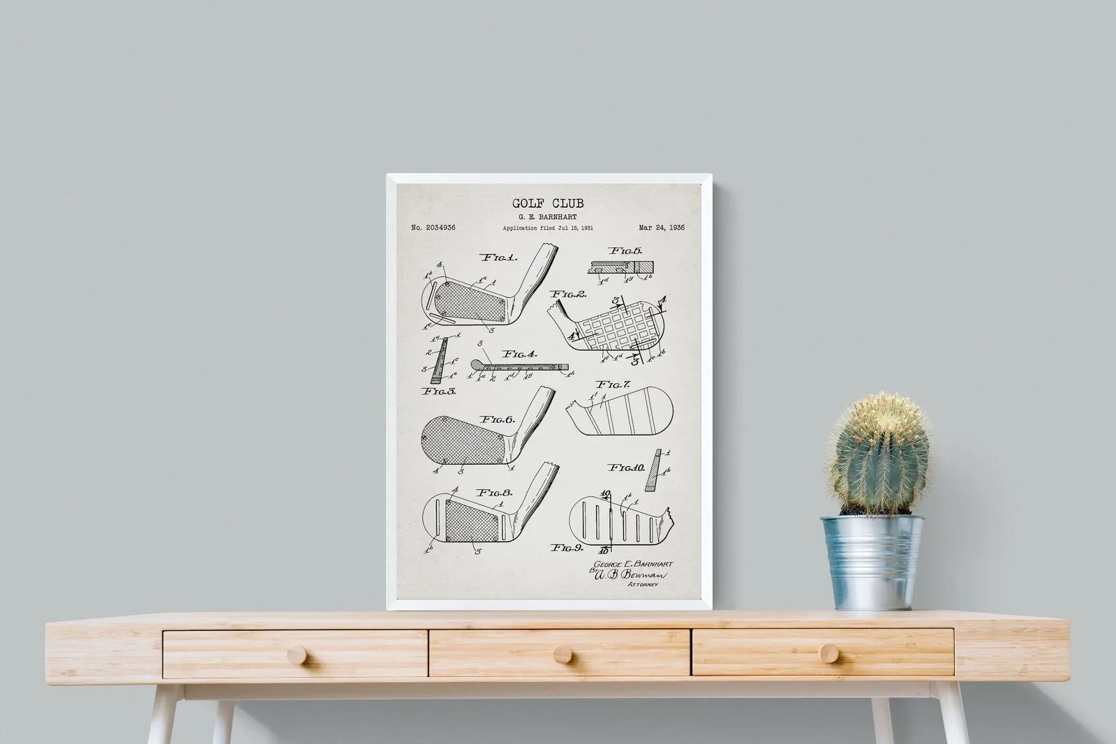 Golf Club Patent