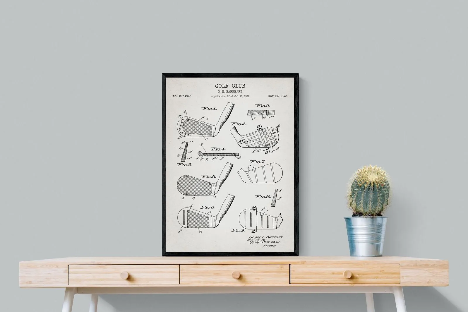 Golf Club Patent