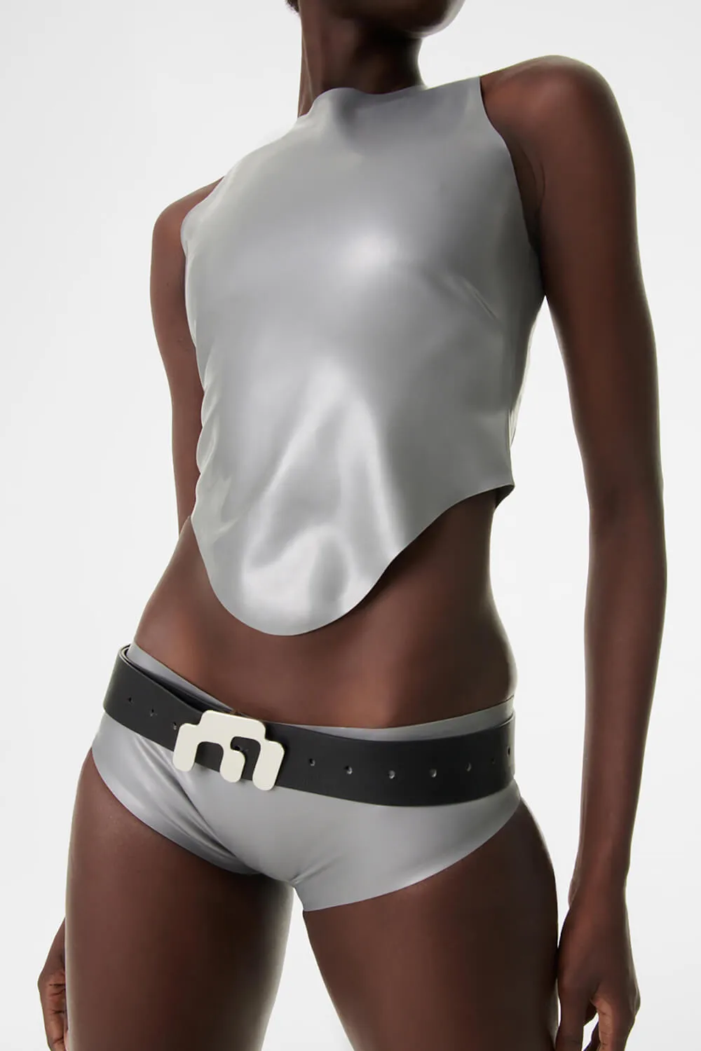 JINX TANK - DARK GREY LATEX