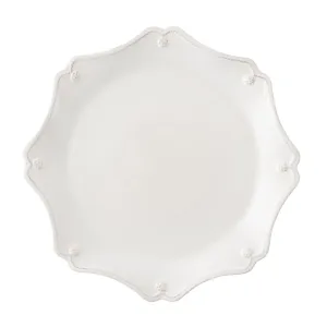 Juliska- Berry & Thread Whitewash Scallop Charger