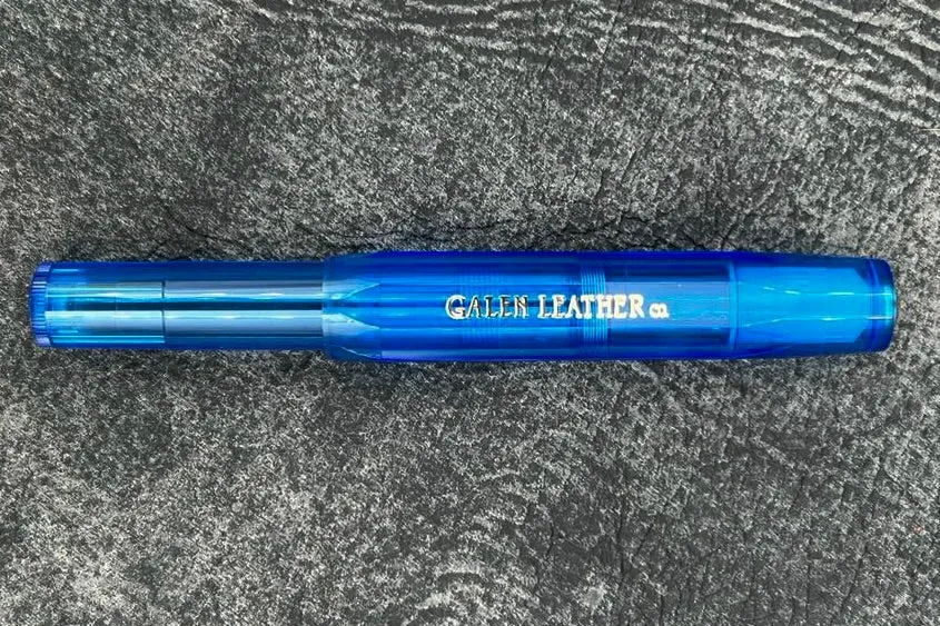 Kaweco Sport Fountain Pen Sapphire - Galen Leather SE