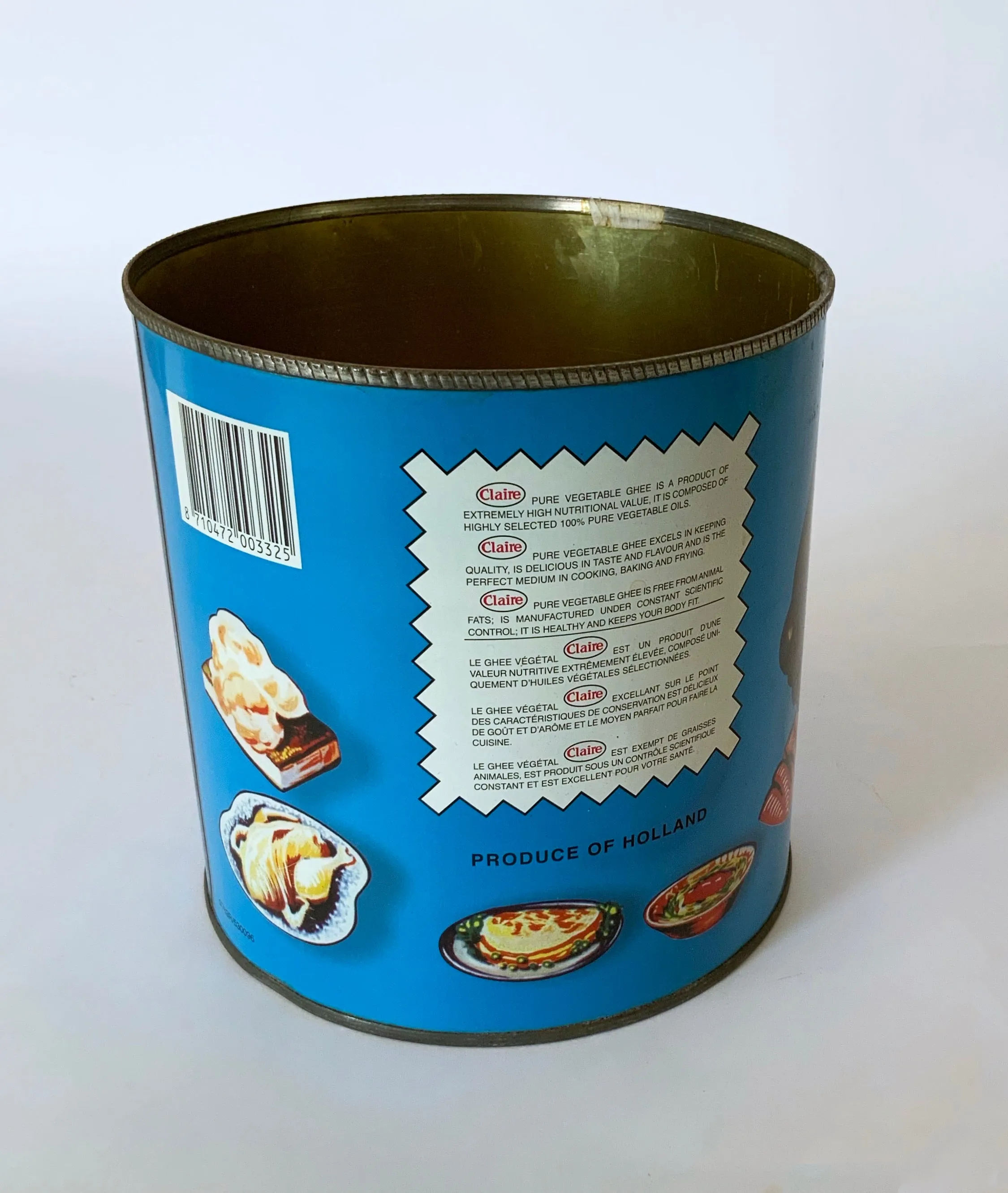 Kuwaiti Ghee Tin Box