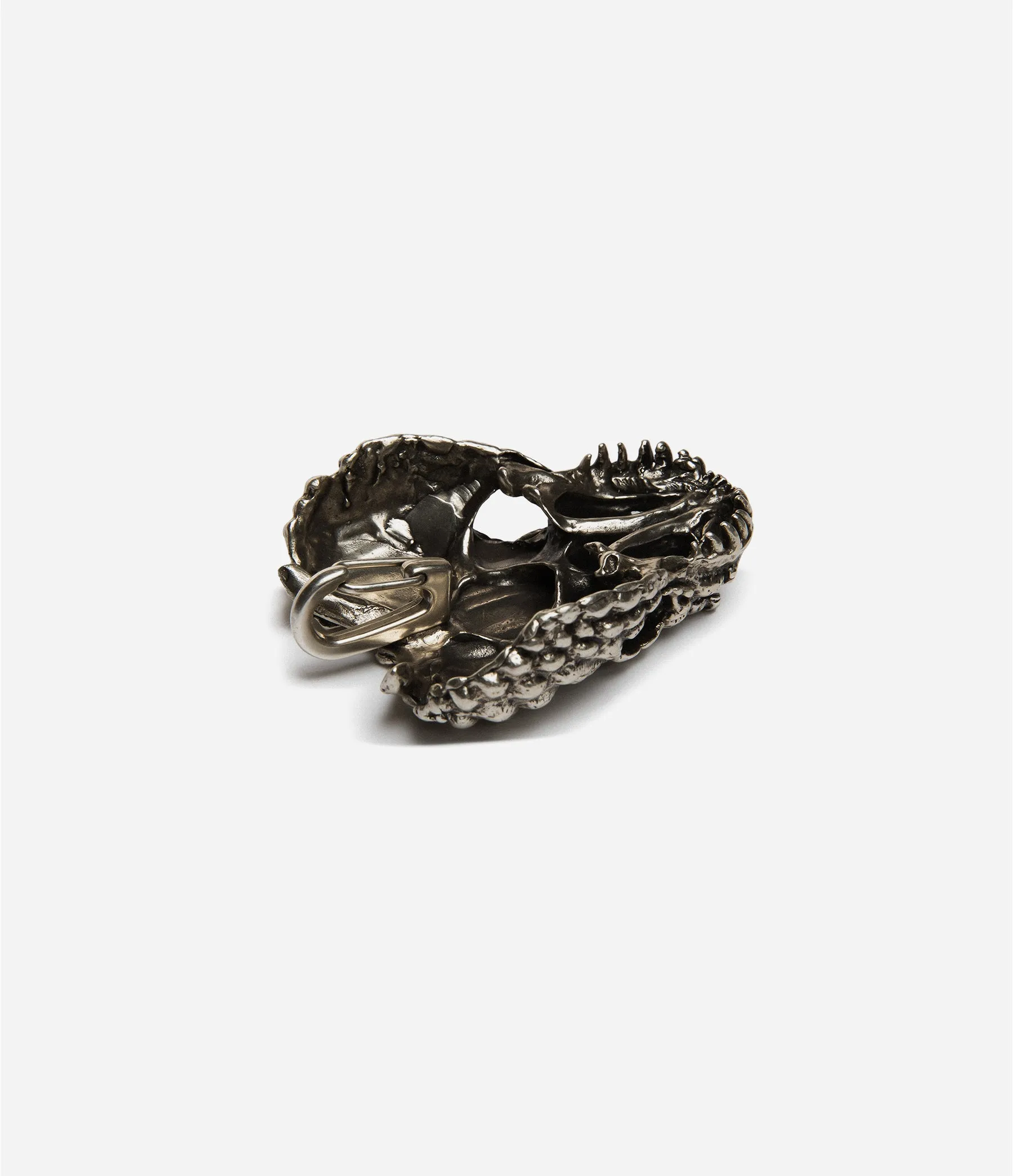 Large Studded Gila Skull Clip-On Charm