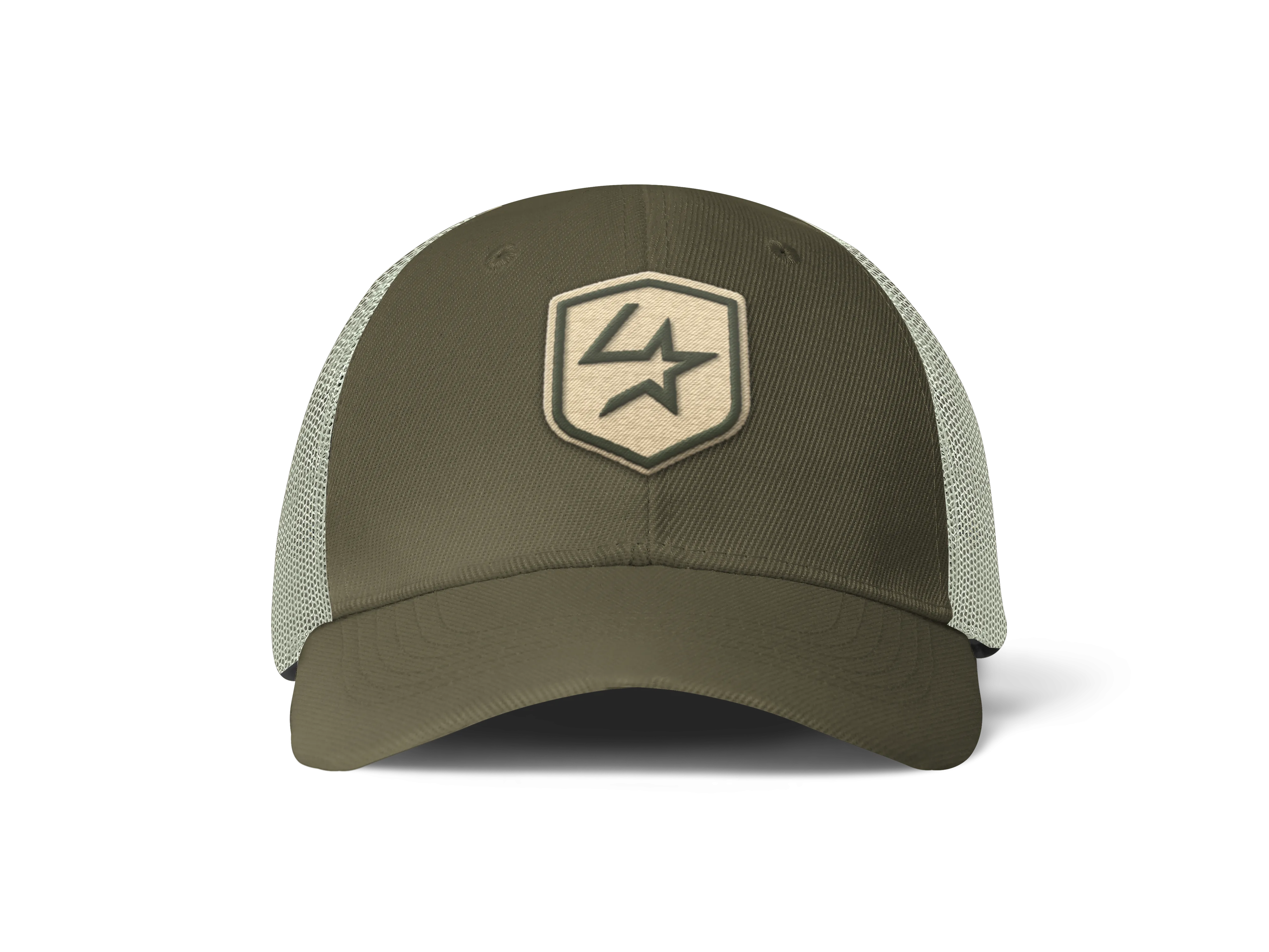 Lone Star Ropes Trucker Cap - Olive/Tan