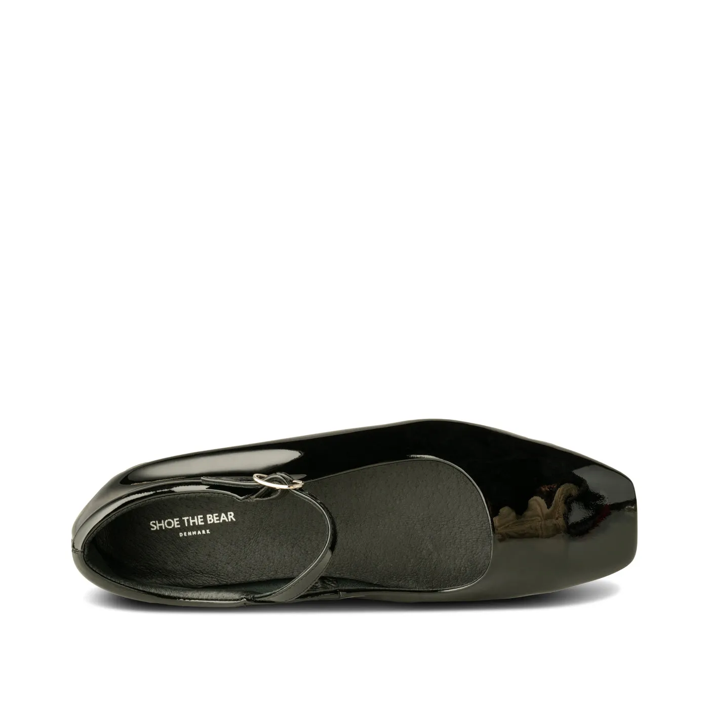 Maya patent ballerina - BLACK