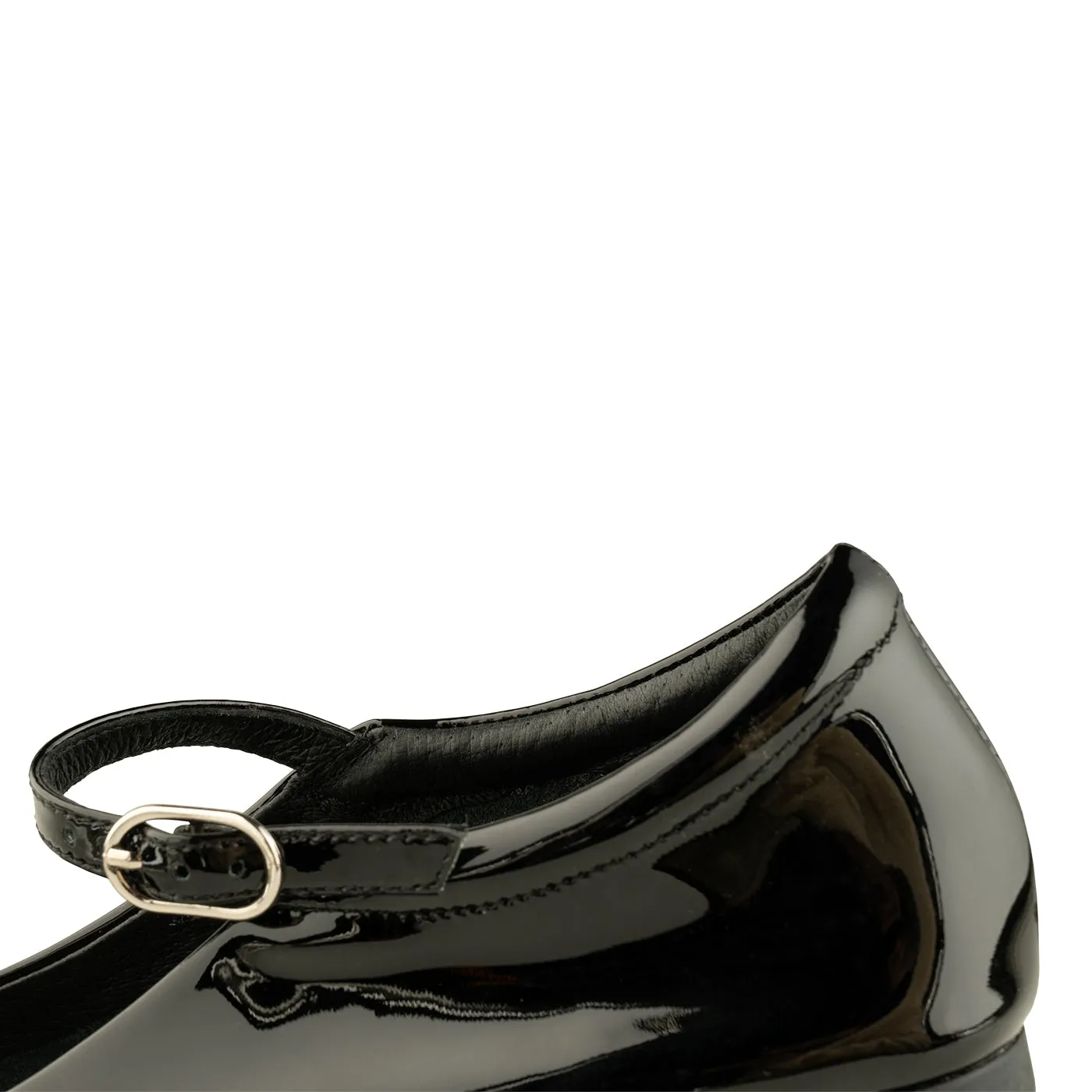 Maya patent ballerina - BLACK