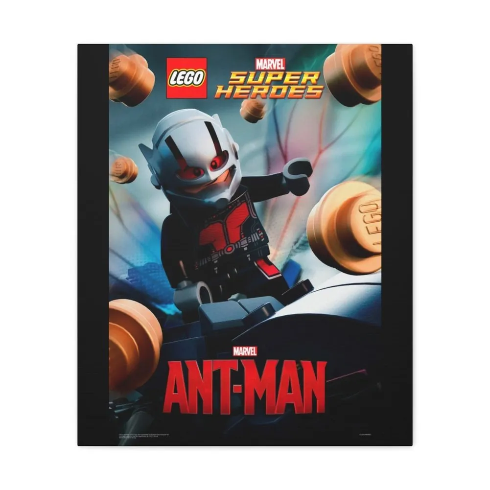 MOC  Compatible  Ant-Man  Movie Wall Art Canvas Art With Backing.