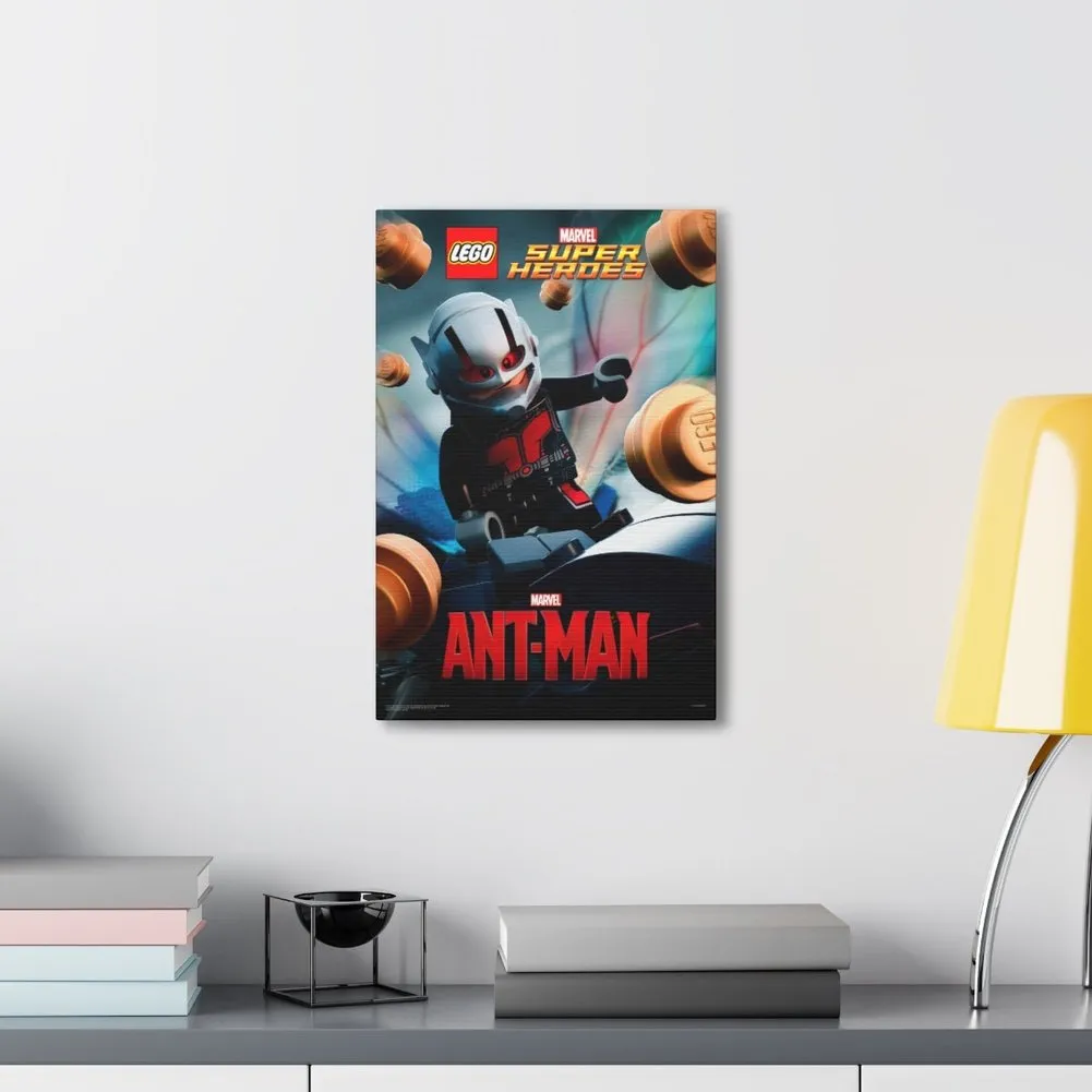 MOC  Compatible  Ant-Man  Movie Wall Art Canvas Art With Backing.