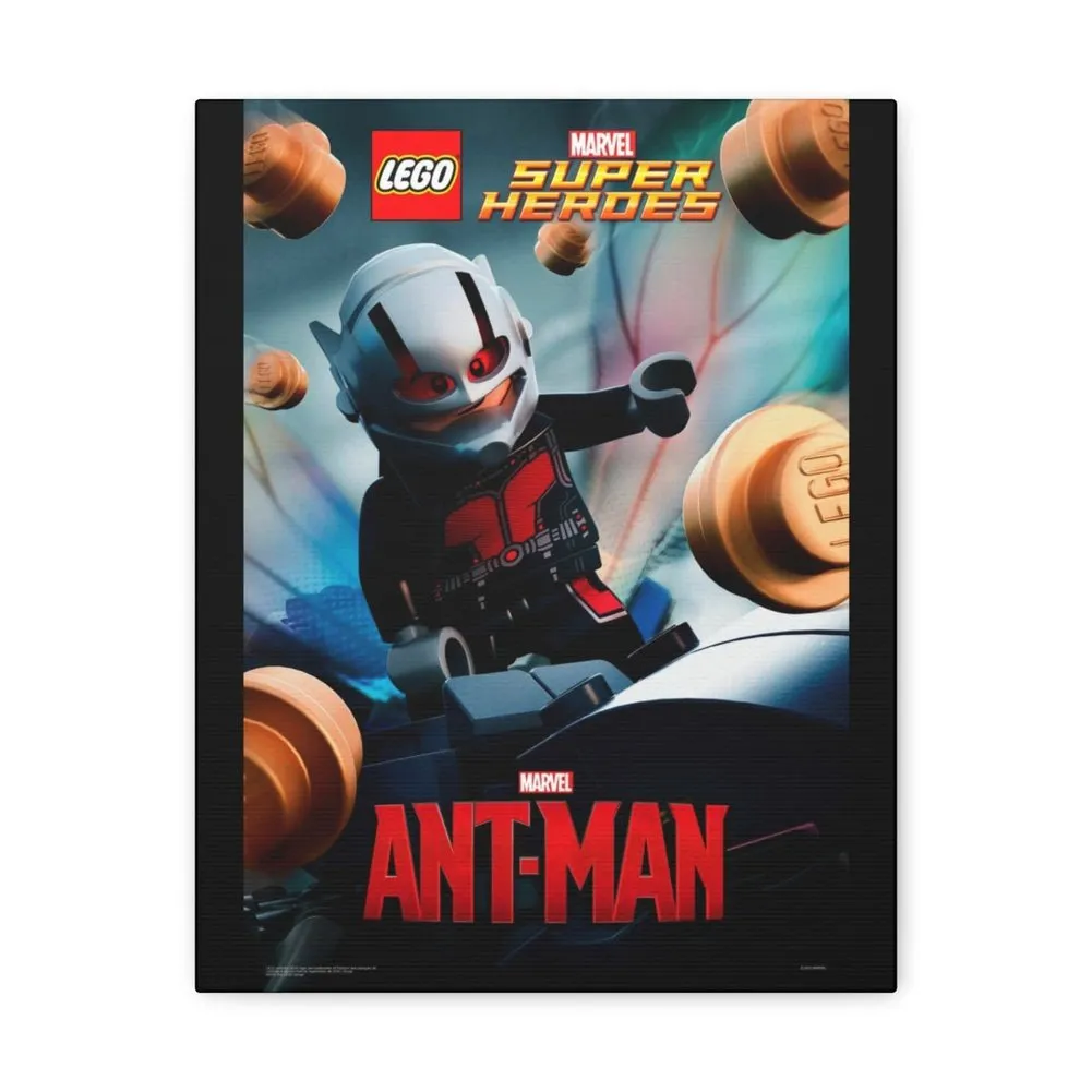 MOC  Compatible  Ant-Man  Movie Wall Art Canvas Art With Backing.