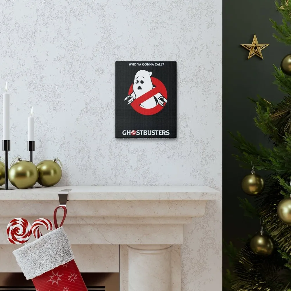 MOC  Compatible  Ghostbusters  Movie Wall Art Canvas Art With Backing.