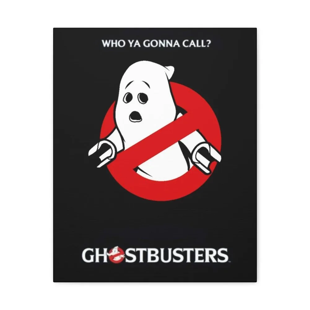 MOC  Compatible  Ghostbusters  Movie Wall Art Canvas Art With Backing.