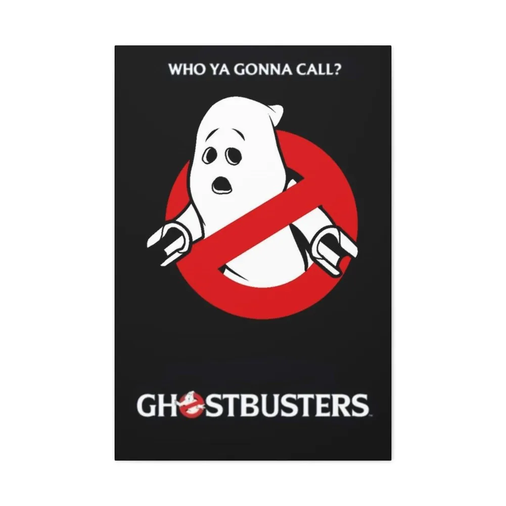 MOC  Compatible  Ghostbusters  Movie Wall Art Canvas Art With Backing.