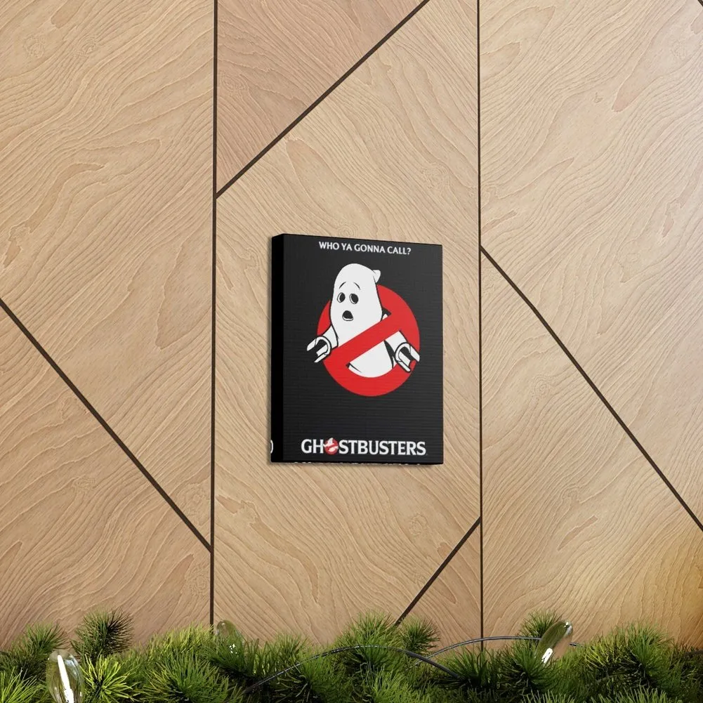 MOC  Compatible  Ghostbusters  Movie Wall Art Canvas Art With Backing.