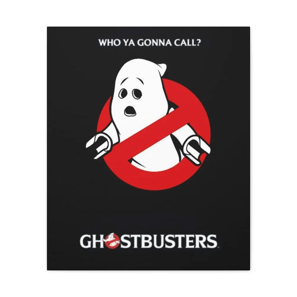 MOC  Compatible  Ghostbusters  Movie Wall Art Canvas Art With Backing.