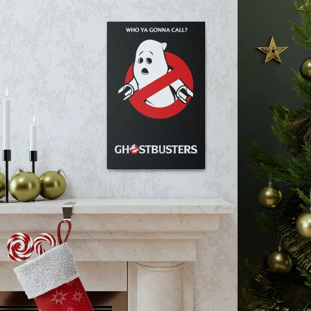 MOC  Compatible  Ghostbusters  Movie Wall Art Canvas Art With Backing.