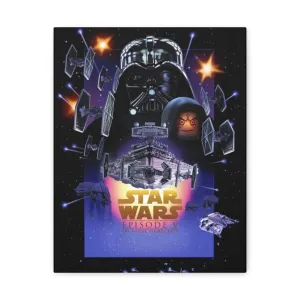 MOC  Compatible  Star Wars Episode V  Movie Wall Art Canvas Art With Backing.