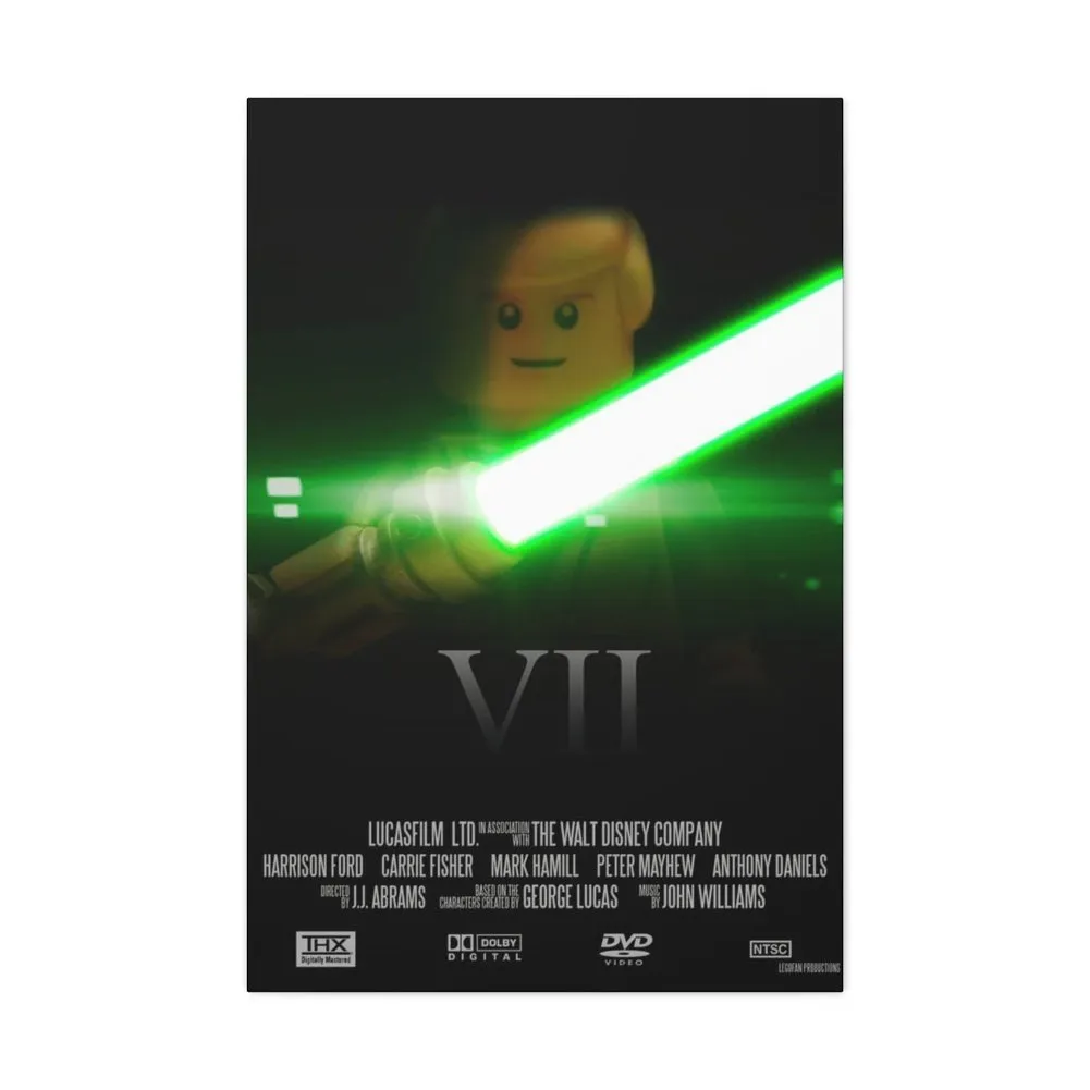 MOC  Compatible  Star Wars Episode VII Movie Wall Art Canvas Art With Backing.