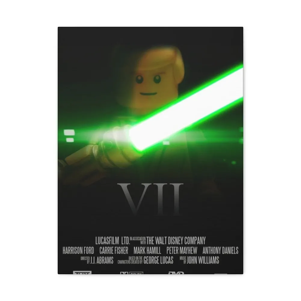 MOC  Compatible  Star Wars Episode VII Movie Wall Art Canvas Art With Backing.