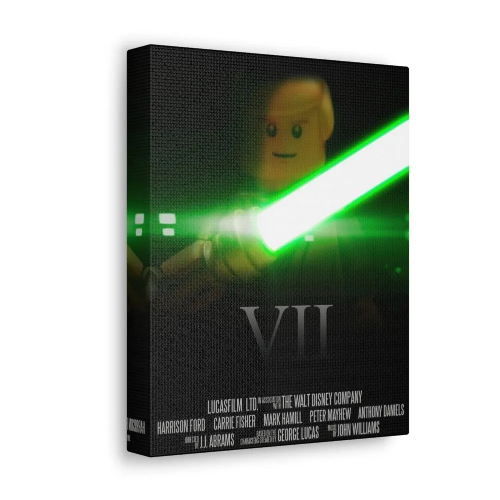 MOC  Compatible  Star Wars Episode VII Movie Wall Art Canvas Art With Backing.