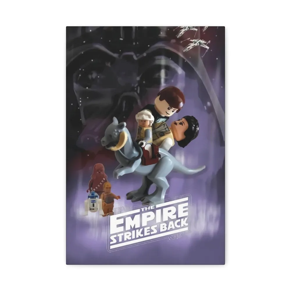 MOC  Compatible  Star Wars The Empire Strikes Back  Movie Wall Art Canvas Art With Backing.