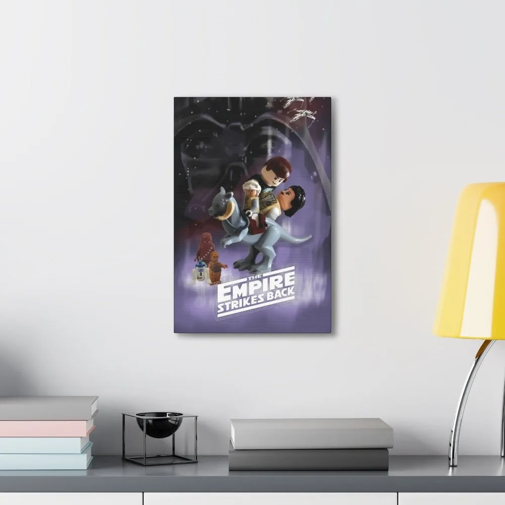 MOC  Compatible  Star Wars The Empire Strikes Back  Movie Wall Art Canvas Art With Backing.