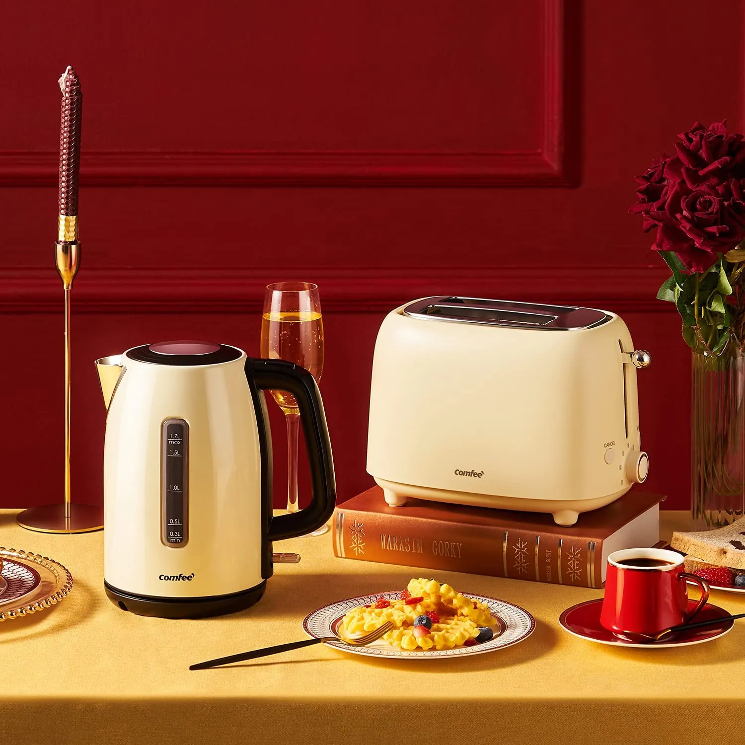 Premium Kettle & Toaster Set