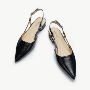 Sleek Slingback Flats (Freya)