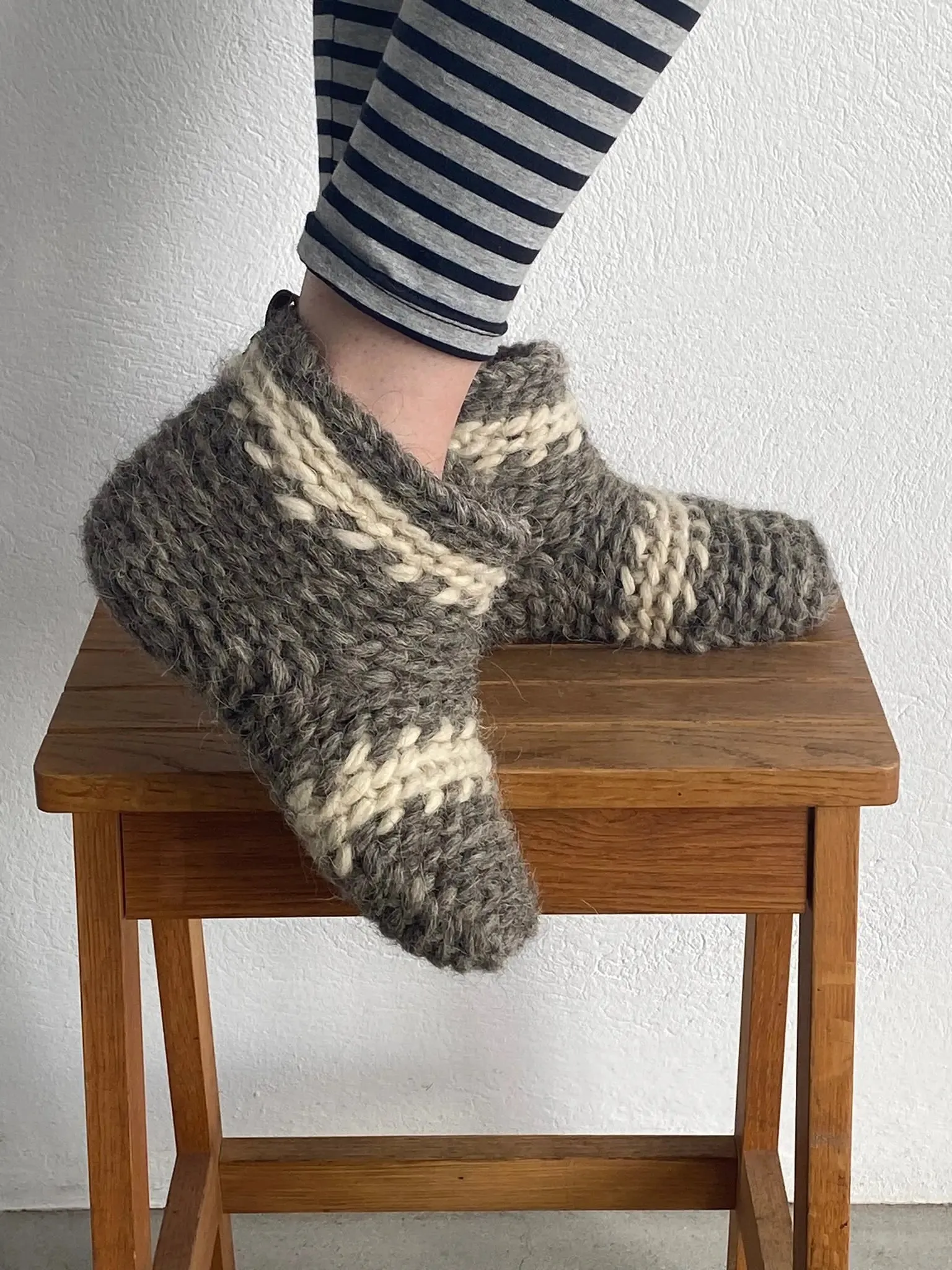 Slippers Indoor Boots Wool High