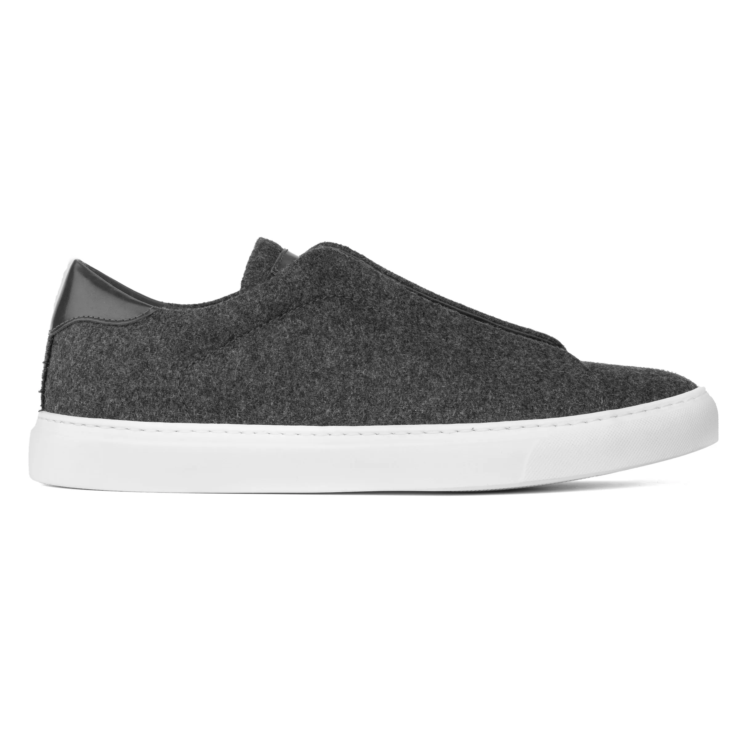 Sussex Grey Elastic Slip On Sneaker