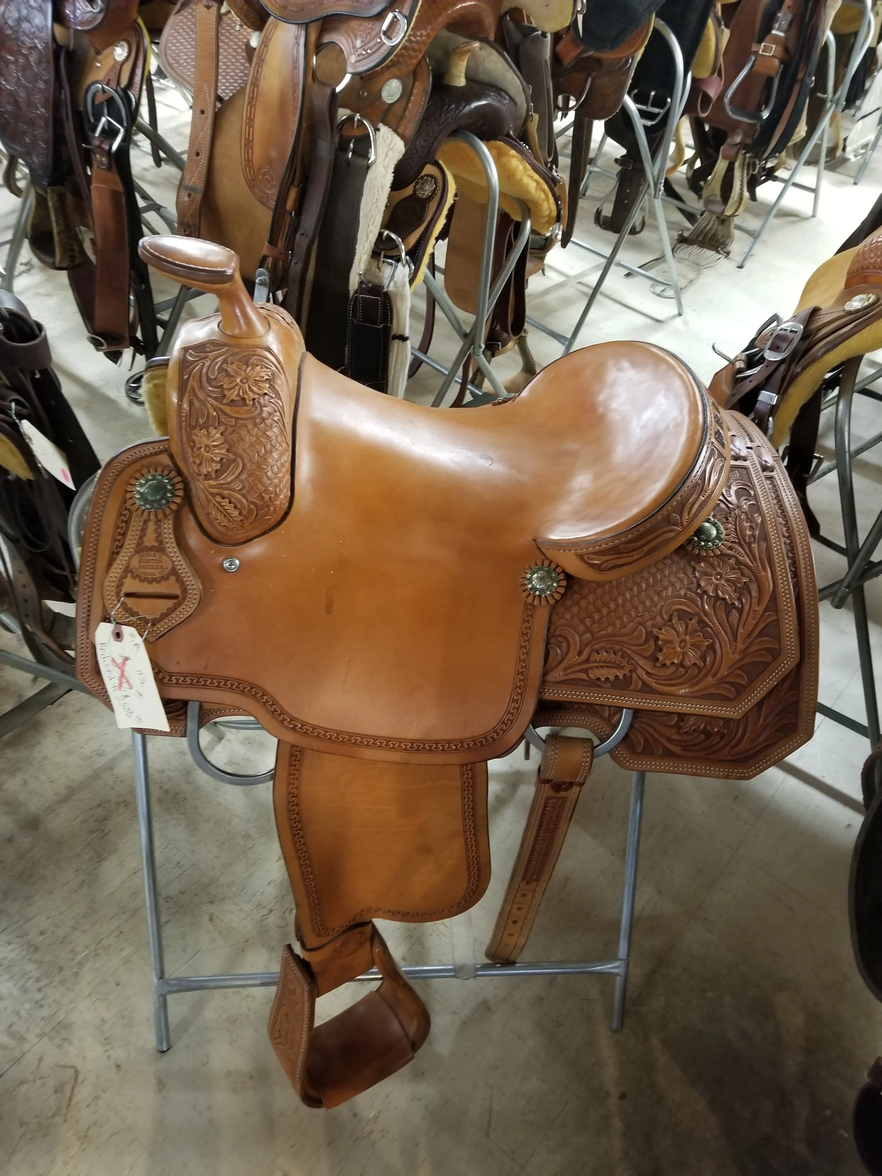 Used Mike's Custom Saddle Roper/Z.B./15 1/2"